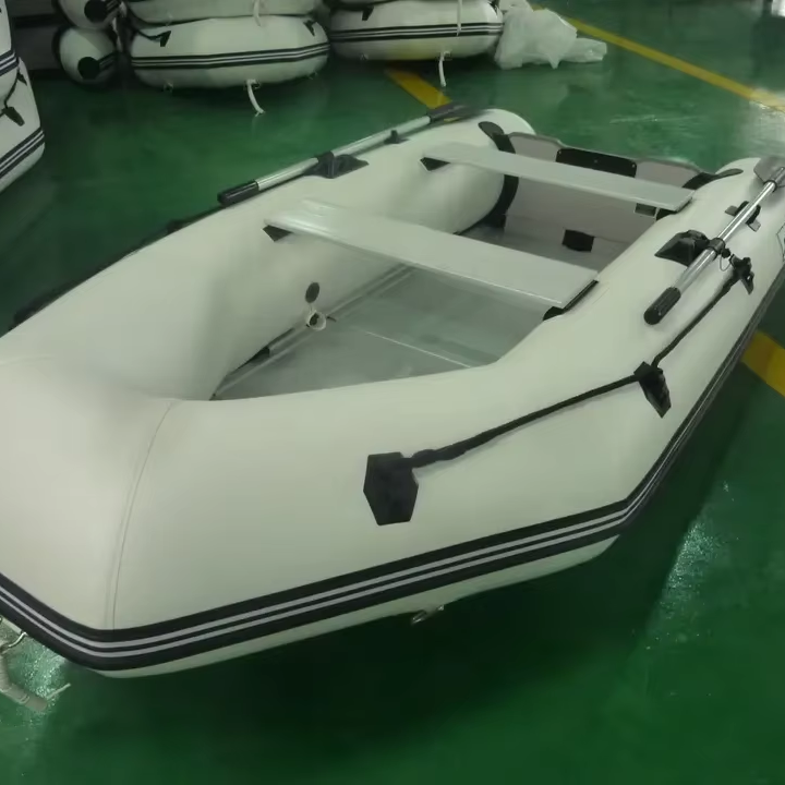 Fishing Boat Aluminum - 10.8フィートアルミフロアインフレータブルボート、インフレータブルラフト、ディンギー、釣り、ローイング、スポーツ、ポンツーンボート、販売促進