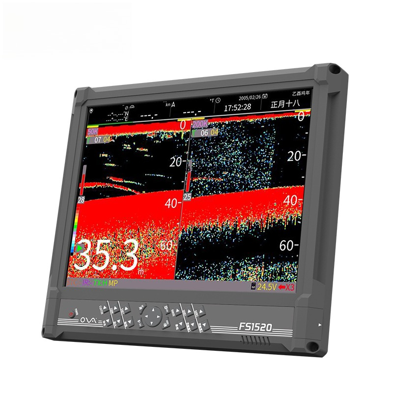 Fishing Boat Depth Finder - 魚探用マリンマテリアル1000メートル、魚探用深度計、ボート用魚探