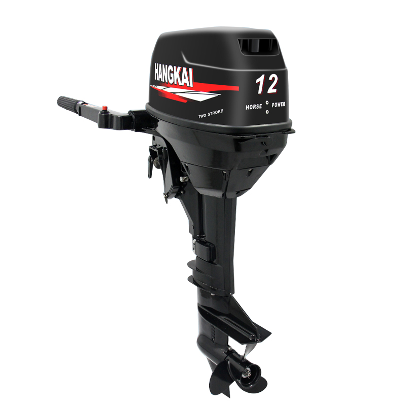 Fishing Boat Outboard Motor - Hangkai-ポータブル2気筒船外機,9.8hp,12hp,2ストローク,中国製,新品,オンライン販売,卸売