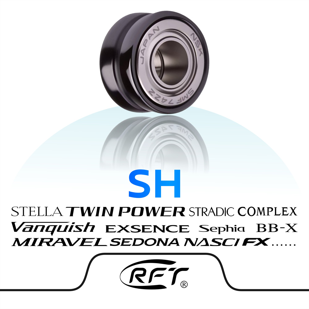 Shimano Reel Stradic - BassLegend シマノスピニングリール釣り用セラミックラインローラーとボールベアリング防水釣りリール交換キット