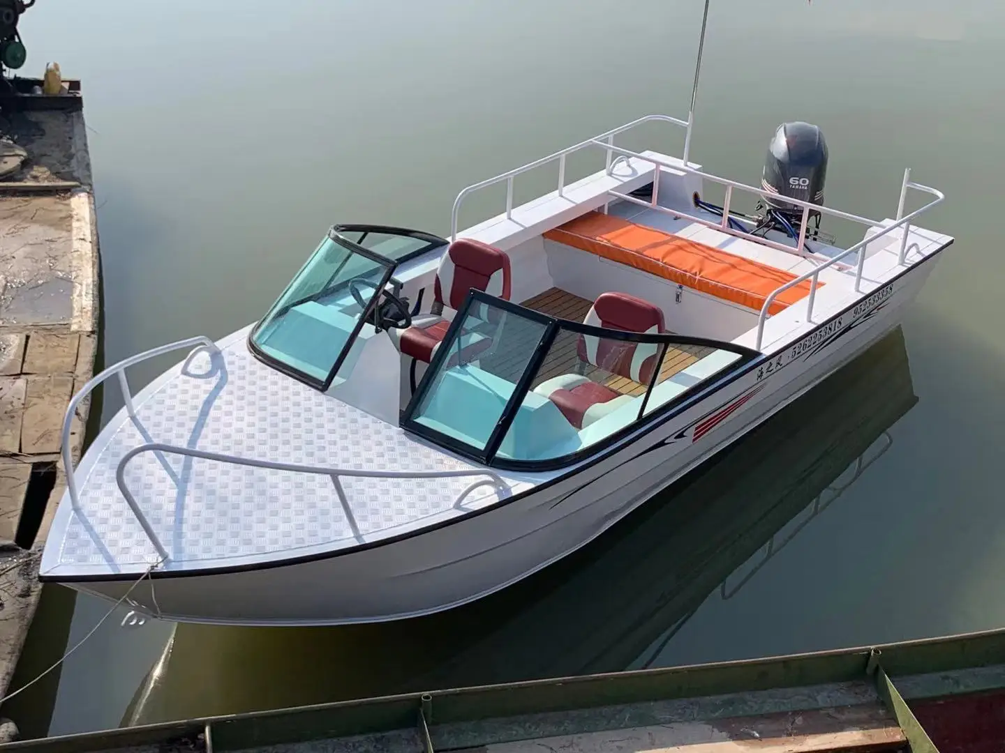 KAIP 高級アルミヨット 5.28 メートル CE 釣りア - Fishing Boat Aluminum のレビューと価格