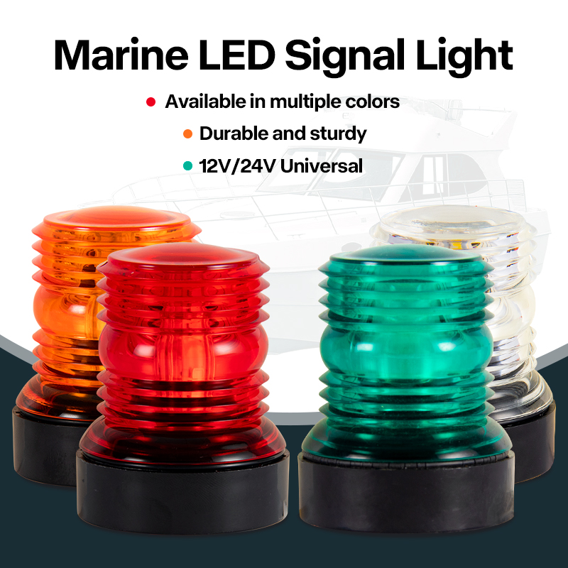 12V マリン LED アンカーライト防水 360 度オール - Fishing Boat Navigation Light のレビューと価格