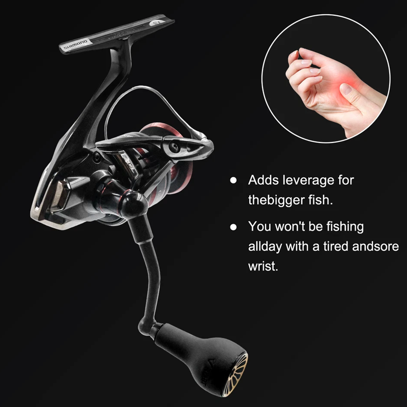 63mm スピニングハンドル TPE ブラックノブ付き 27 - Daiwa Reel Fuego のレビューと価格