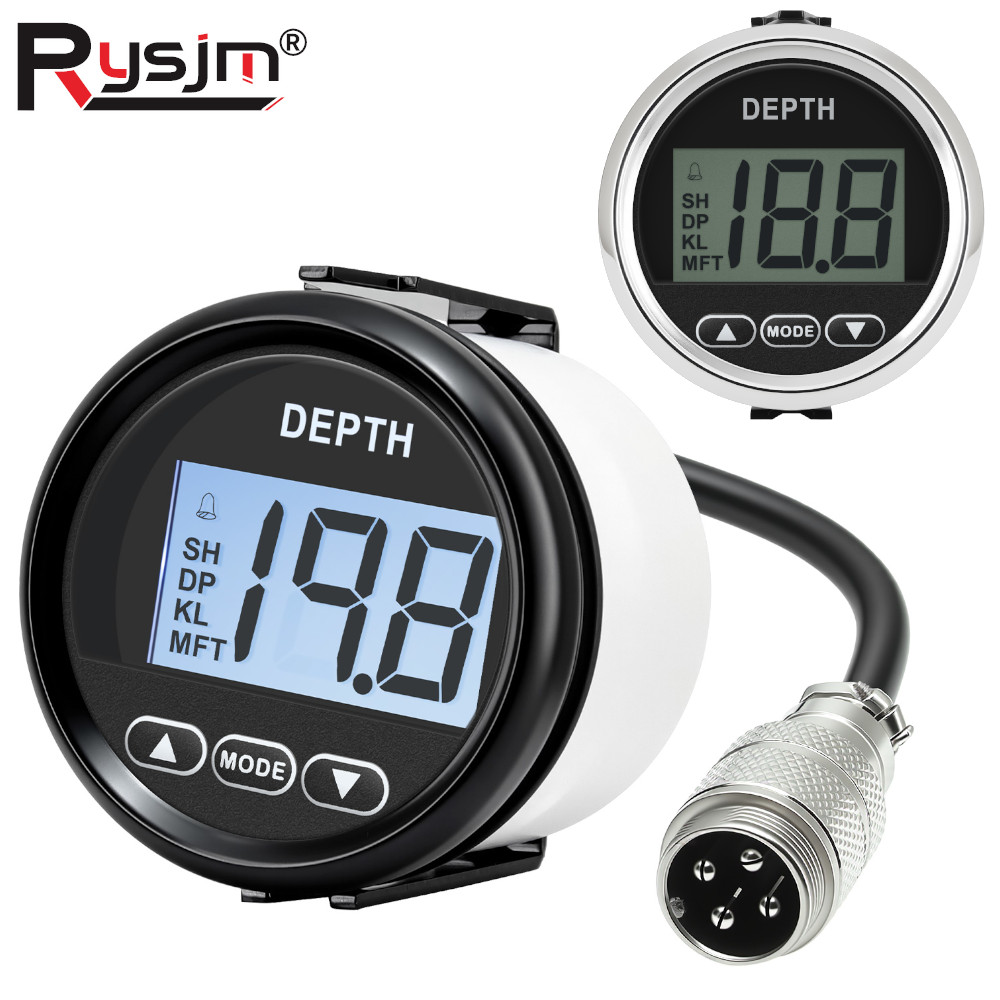 新しい深度検出器 52 ミリメートル/2 インチ海洋深度計範 - Fishing Boat Gps のレビューと価格