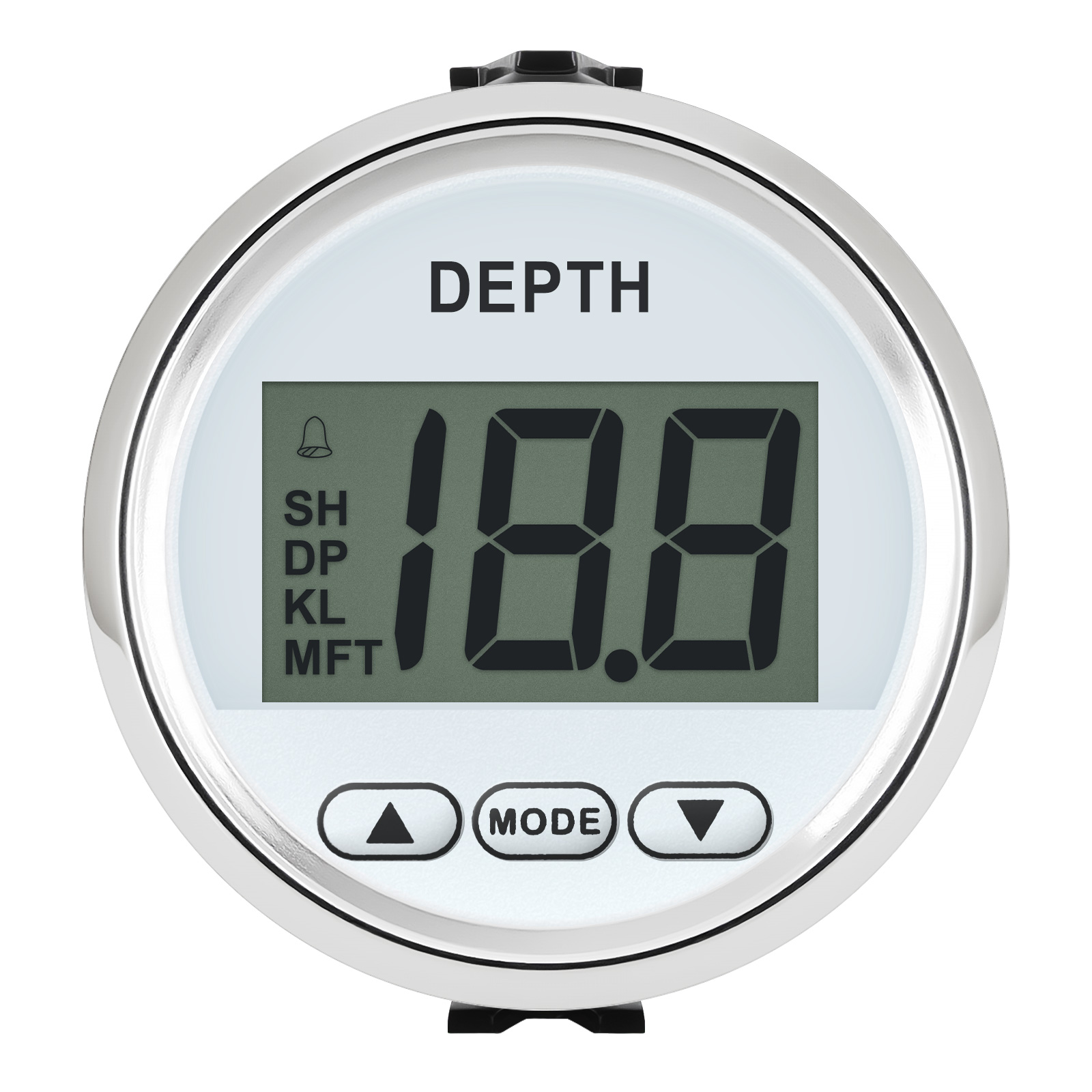 新しい深度検出器 52 ミリメートル/2 インチ海洋深度計範 - Fishing Boat Gps のレビューと価格