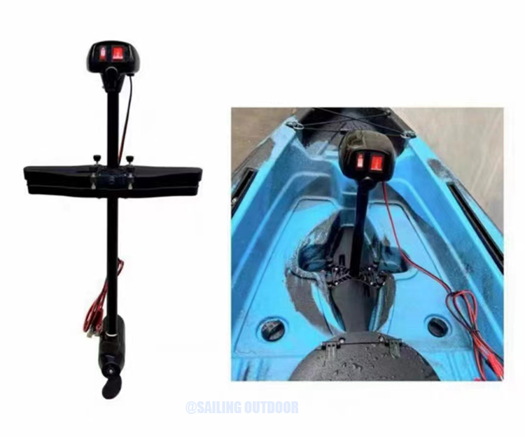 ペンギンペダル電動モーターハンドコントロールスラスタープロペ - Fishing Boat Outboard Motor のレビューと価格
