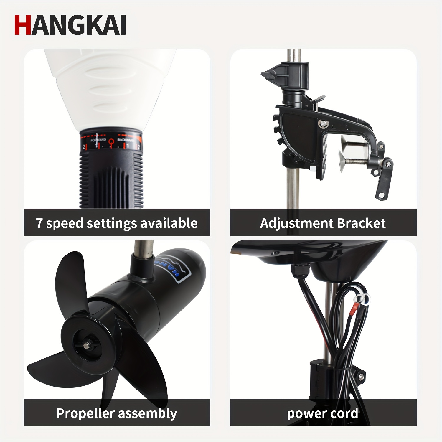 KOETSU HANGKAI 55/65 LBS 推力電動ト - Fishing Boat Outboard Motor のレビューと価格