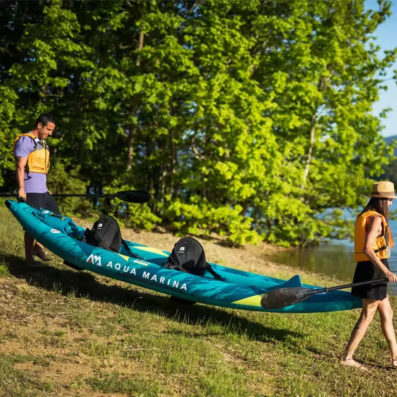カヌーカヤック インフレータブルボート 1～2人乗り 840 - Fishing Boat Paddle のレビューと価格