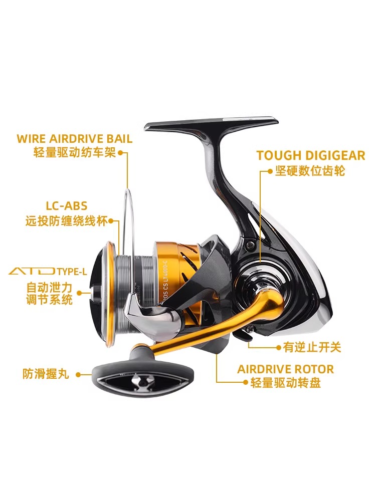 DAIWA-REVROS cs ltスピニングフィッシングリ - Daiwa Reel Fuego のレビューと価格
