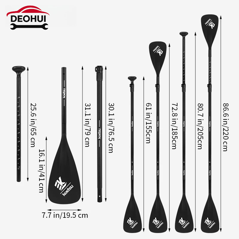CSDOH 調節可能なアルミニウム合金パドル SUPボードと - Fishing Boat Paddle のレビューと価格